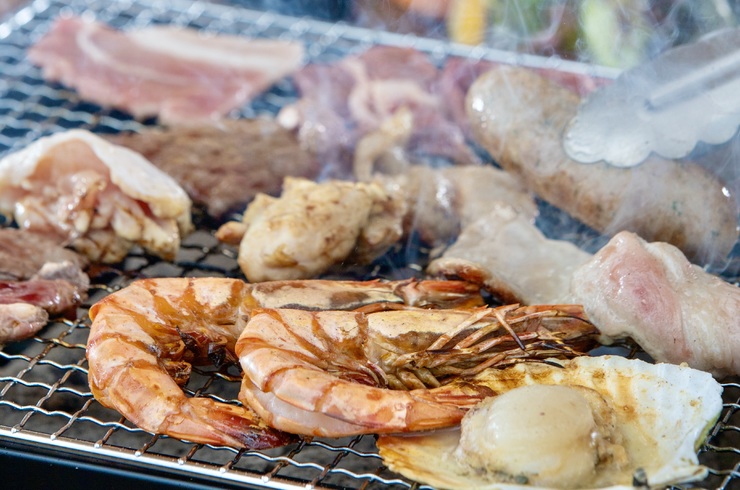 海辺でbbq バーベキュー ご予約承り中 お知らせ ももち海浜公園の中にあるレストラン Mamma Mia マンマミーア